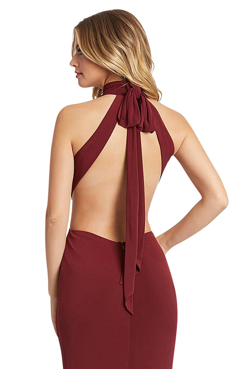 Mac Duggal 26118i Burgundy