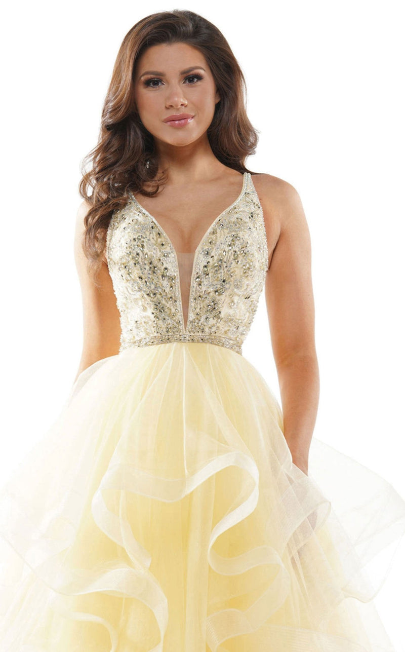 Colors Dress 2613 Light-Yellow