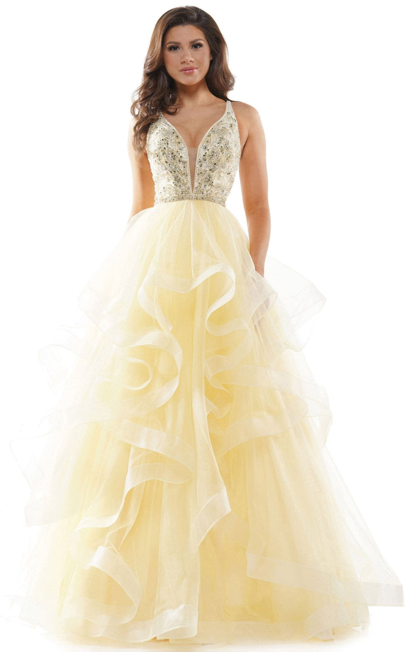 Colors Dress 2613 Light-Yellow