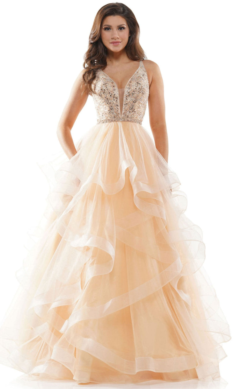Colors Dress 2613 Nude