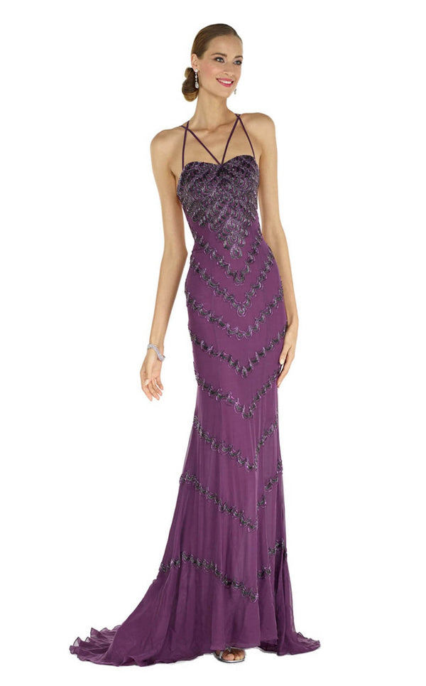 Alyce 2621 Eggplant-Gunmetal