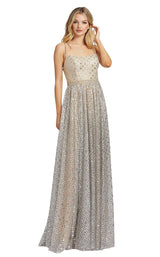 Mac Duggal 26294i Nude/Silver