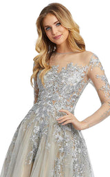 Mac Duggal 26324D Platinum