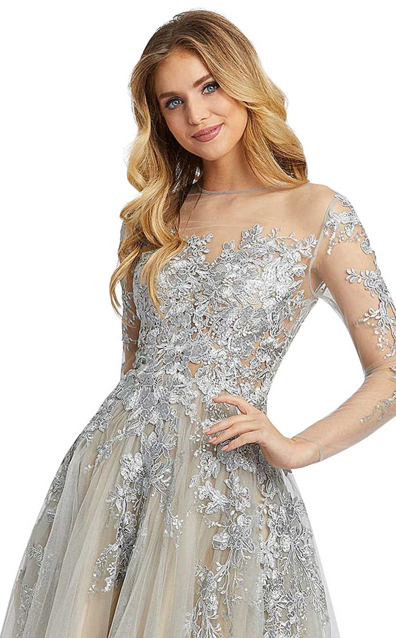 Mac Duggal 26324D Platinum