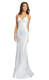Mac Duggal 26414i Shimmering-Ice