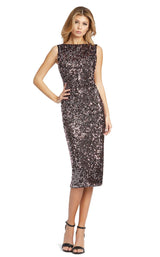 Mac Duggal 26438i Black-Rose