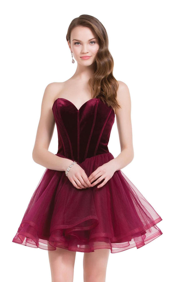 Alyce 2643 Black/Cherry
