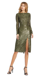 Mac Duggal 26467i Olive