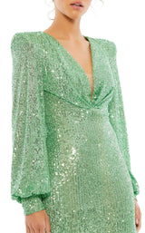 Mac Duggal 26865 Light Green