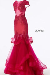 Jovani 26947BG Fuchsia