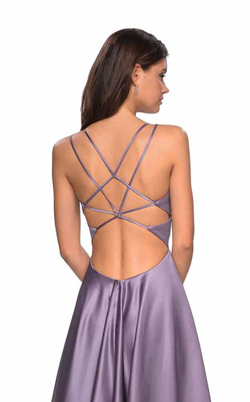 La Femme 26994 Lavender-Gray