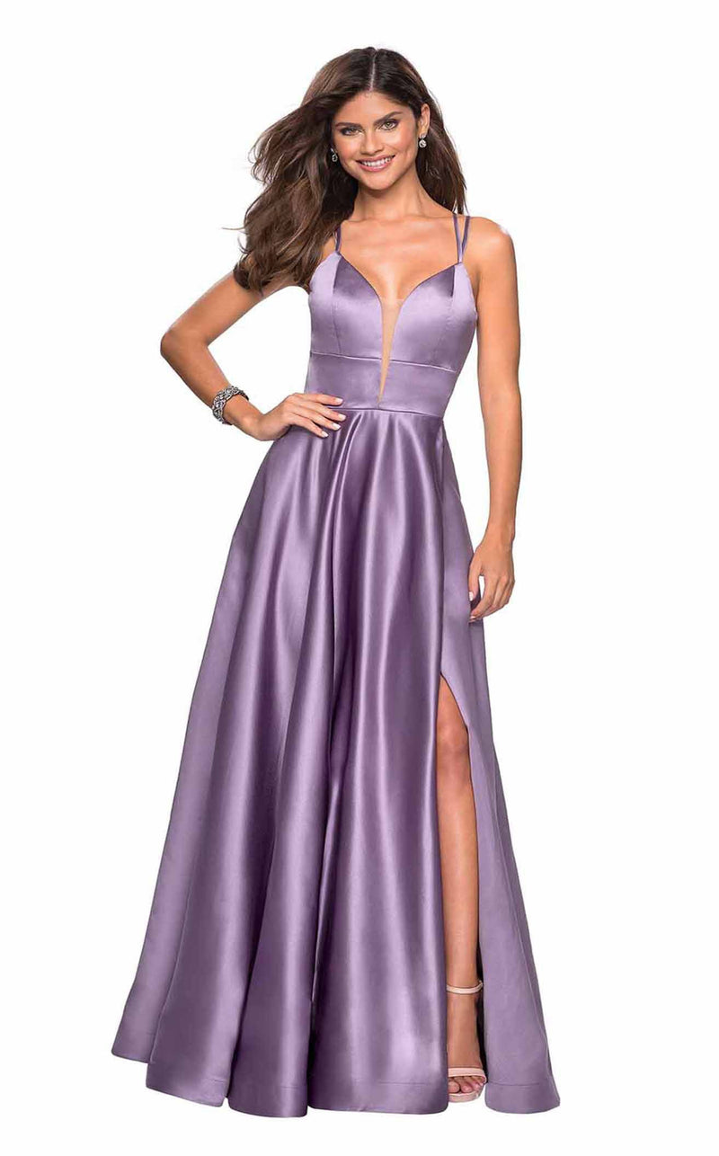 La Femme 26994 Lavender-Gray