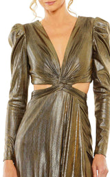 Mac Duggal 27060 Dress Antique-Gold