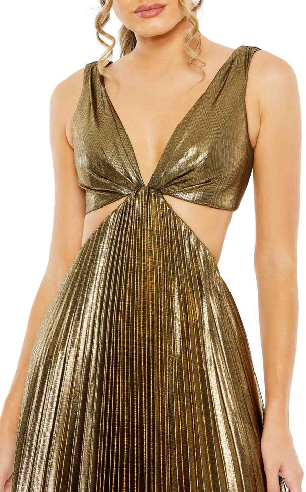 Mac Duggal 27083 Dress Antique-Gold