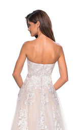 La Femme 27269 Ivory/Nude