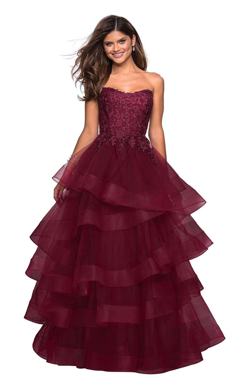 La Femme 27291 Burgundy