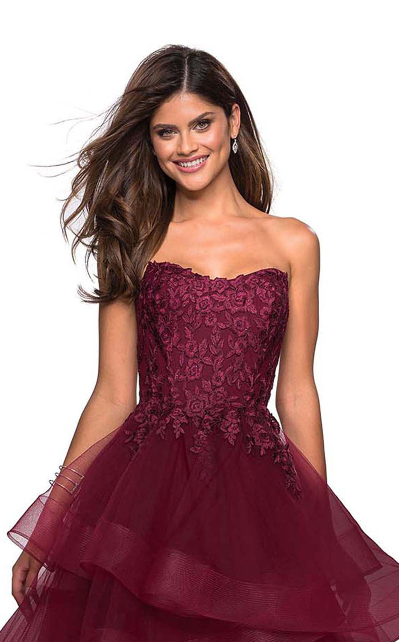 La Femme 27291 Burgundy