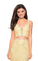 La Femme 27302 Pale Yellow