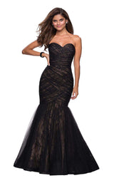 La Femme 27333 Black-Nude