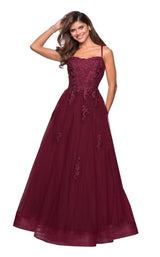 La Femme 27441 Burgundy
