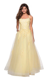 La Femme 27441 Pale Yellow