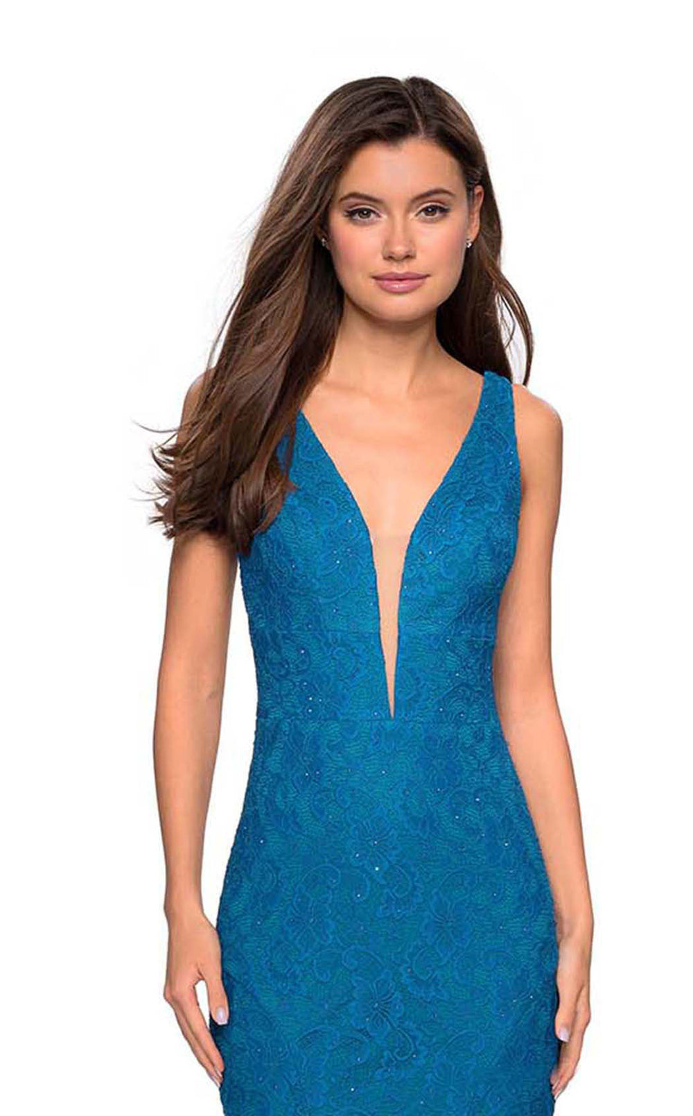 ワンピース ETRO Woman Dress Blue WRHA0070AK014 X0883 27464_DarkTurquoise_F2_de7e70b