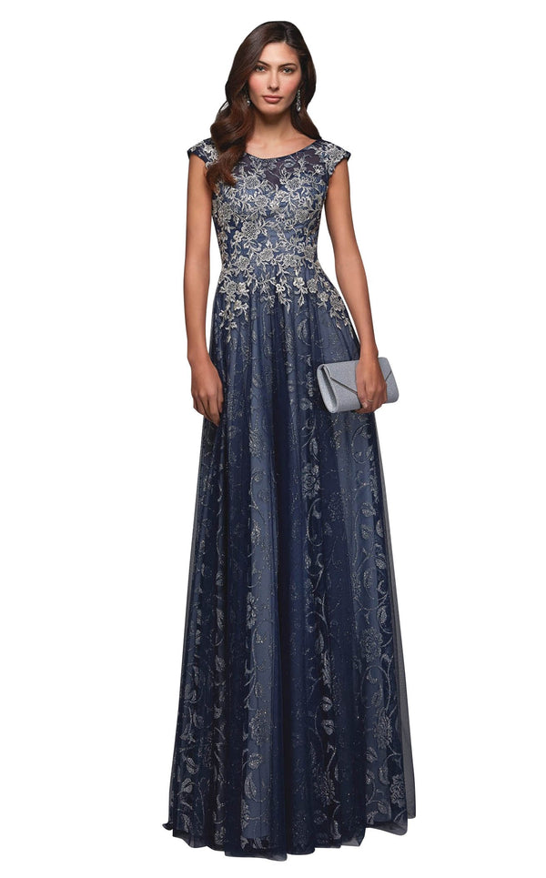 Alyce 27487 Navy-Pewter
