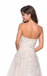 La Femme 27508 White/Nude