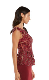 Jovani 27517 Burgundy