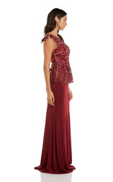 Jovani 27517 Burgundy