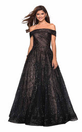 La Femme 27577 Black-Nude
