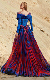 MNM Couture 2762 Blue-Red