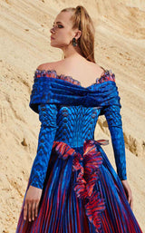 MNM Couture 2762 Blue-Red