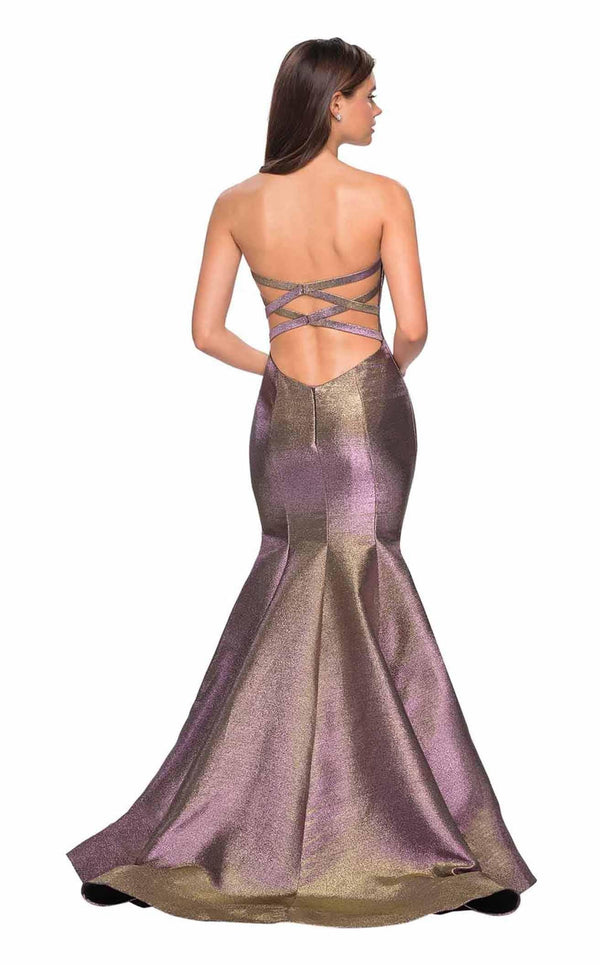 La Femme 27638 Purple/Gold