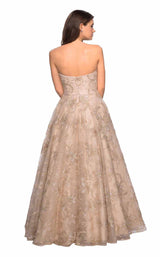 La Femme 27640 Gold/Nude
