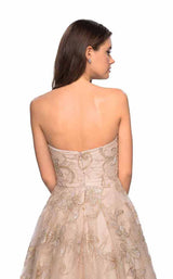 La Femme 27640 Gold/Nude