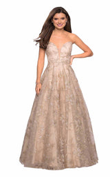 La Femme 27640 Gold/Nude