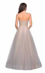 La Femme 27674 Gray-Nude