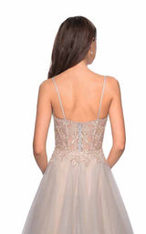 La Femme 27674 Gray-Nude