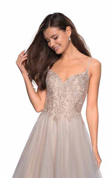 La Femme 27674 Gray-Nude