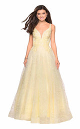 La Femme 27719 Pale Yellow