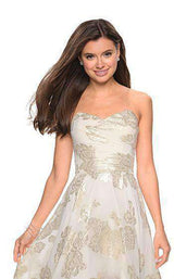 La Femme 27753 Ivory/Gold