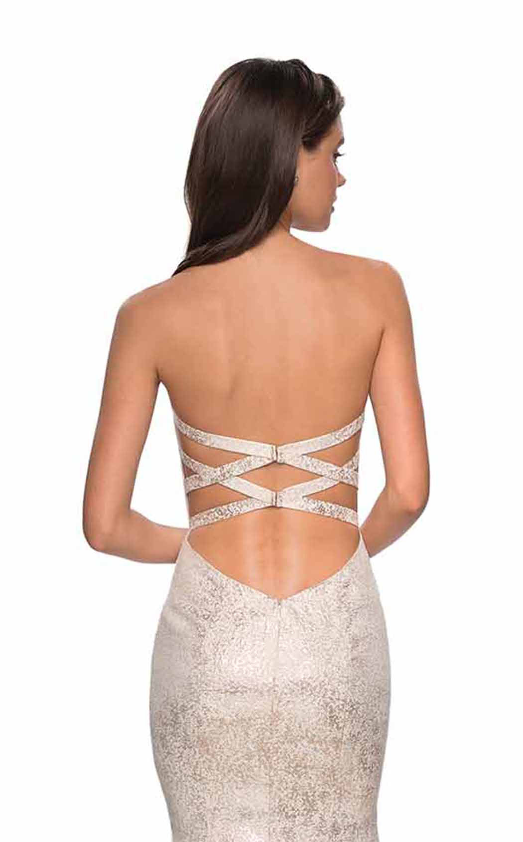 La Femme 27789 Ivory/Gold