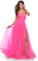 La Femme 28561 Neon Pink