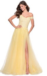 La Femme 28598 Pale Yellow