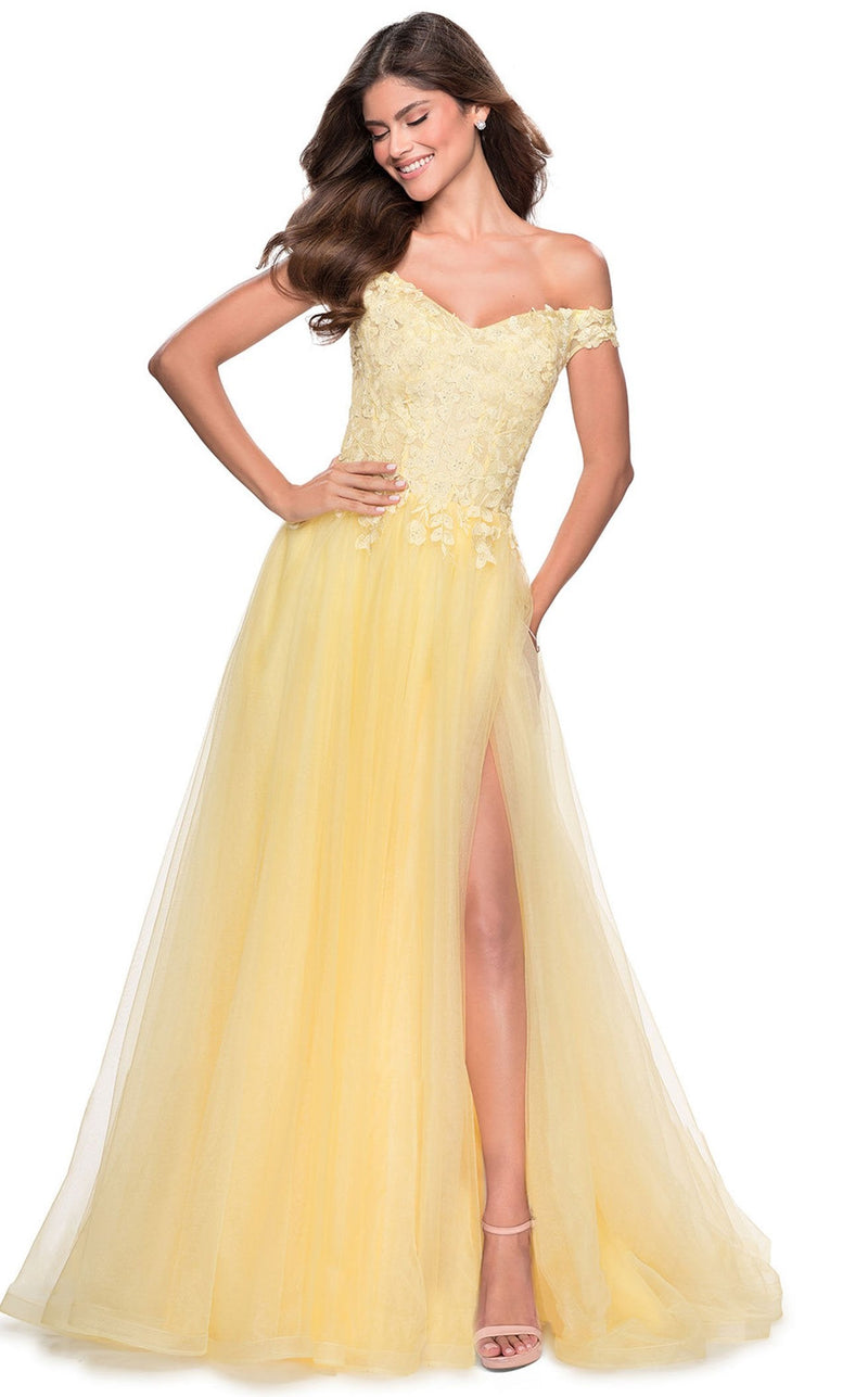 La Femme 28598 Pale Yellow