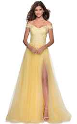 La Femme 28598 Pale Yellow