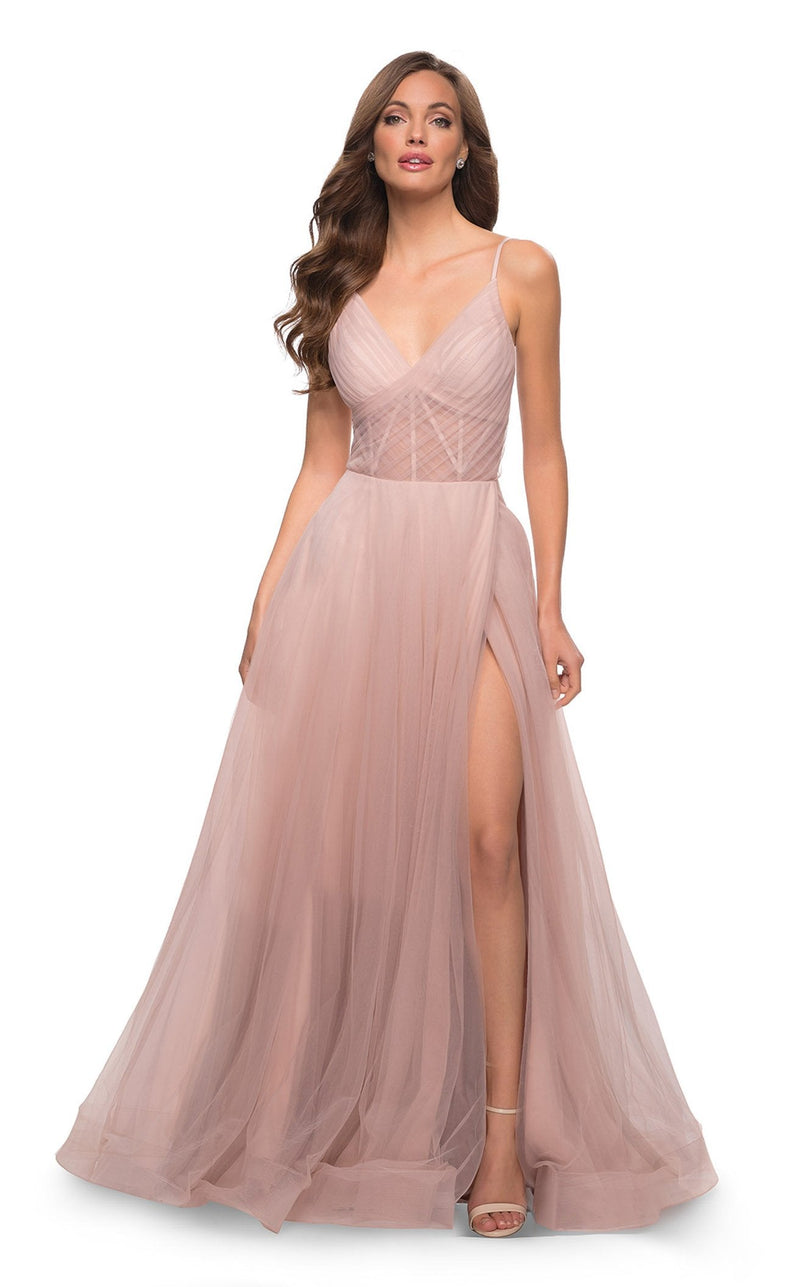 La Femme 29076 Prom Dress - Dusty-Mauve | NewYorkDress La Femme 29076 Prom Dress - Dusty-Mauve | NewYorkDress