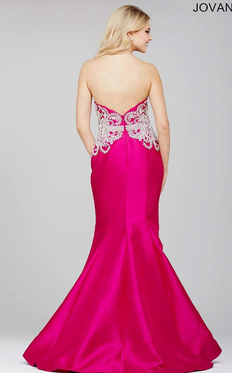 Jovani 29158BG Fuchsia