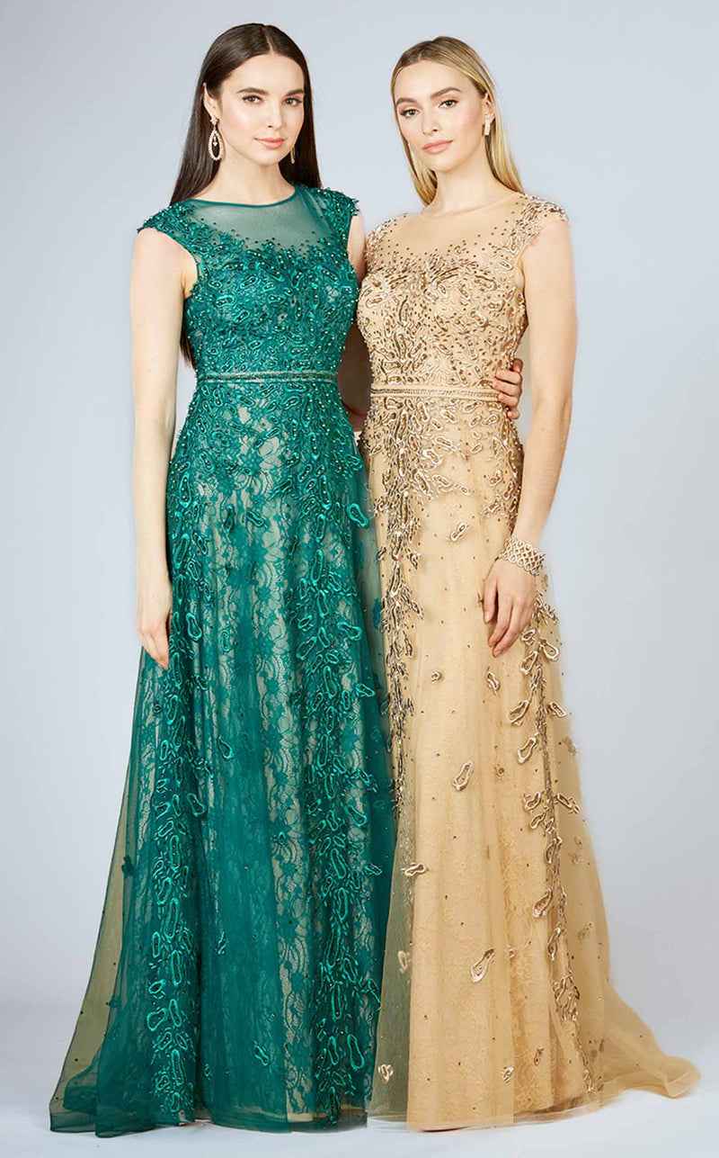 Lara 29250 Green And Gold